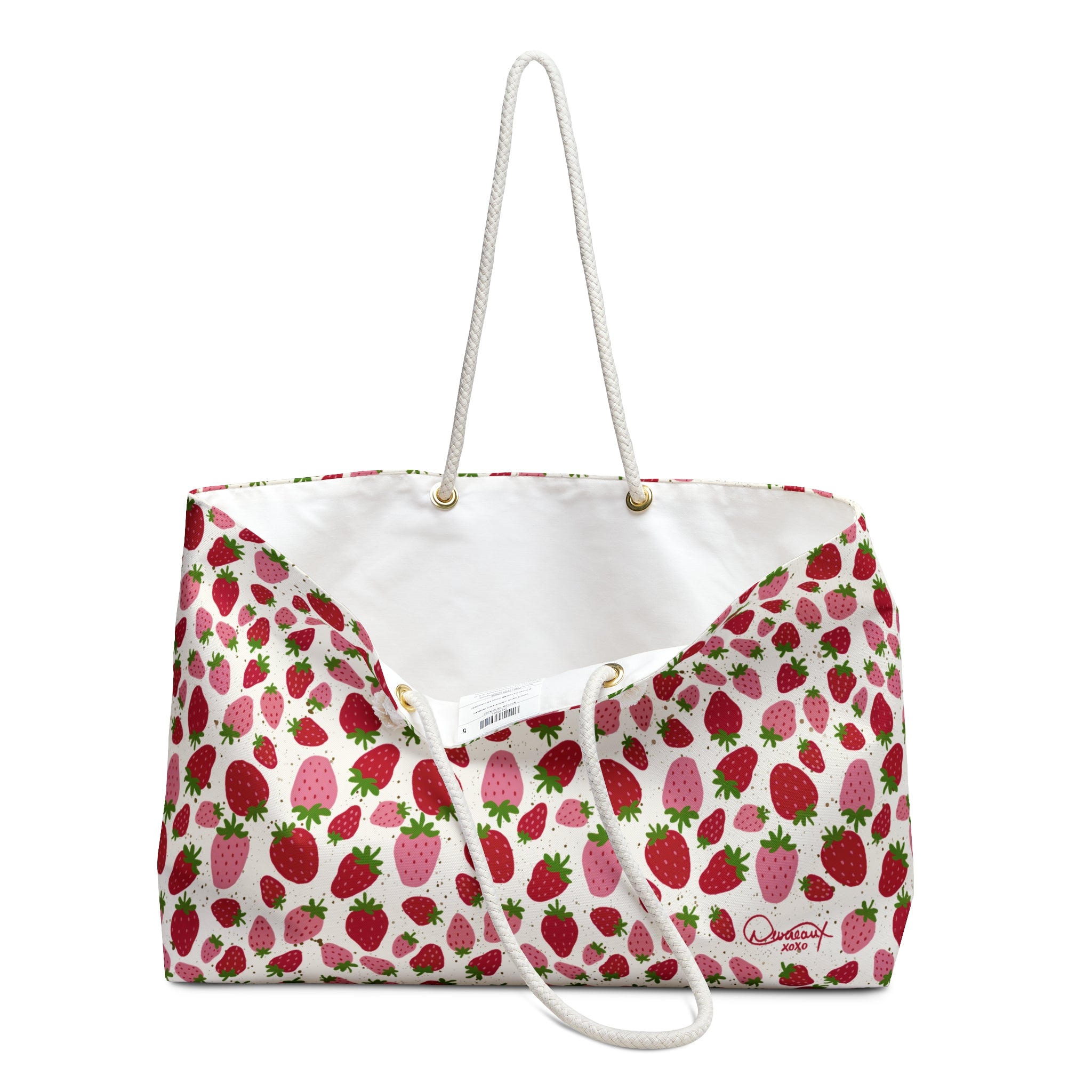 Strawberry Market Tote