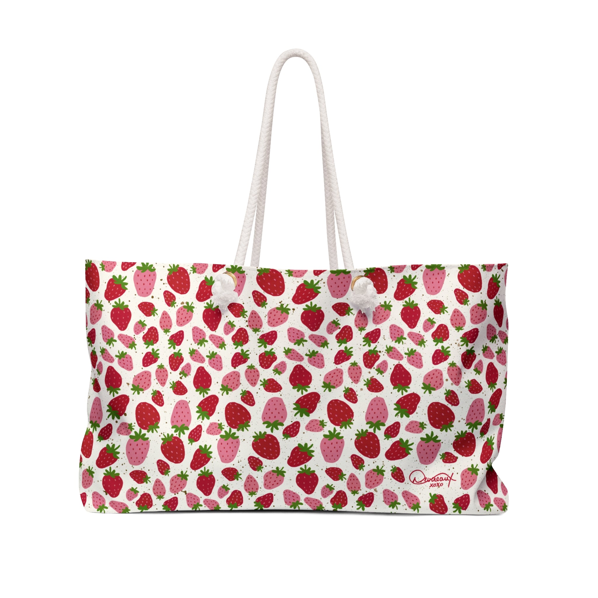 Strawberry Market Tote