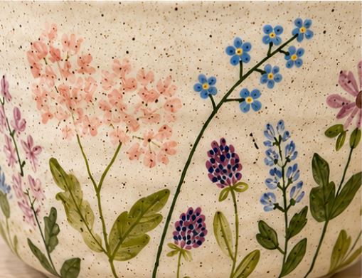 Wildflower Mixing Bowl - PREORDER