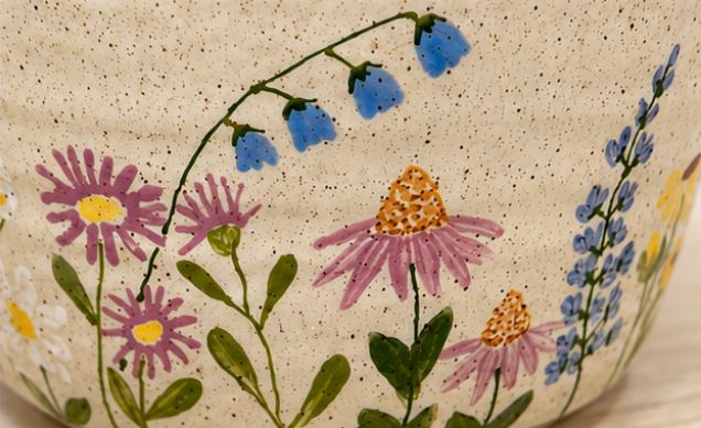 Wildflower Mixing Bowl - PREORDER