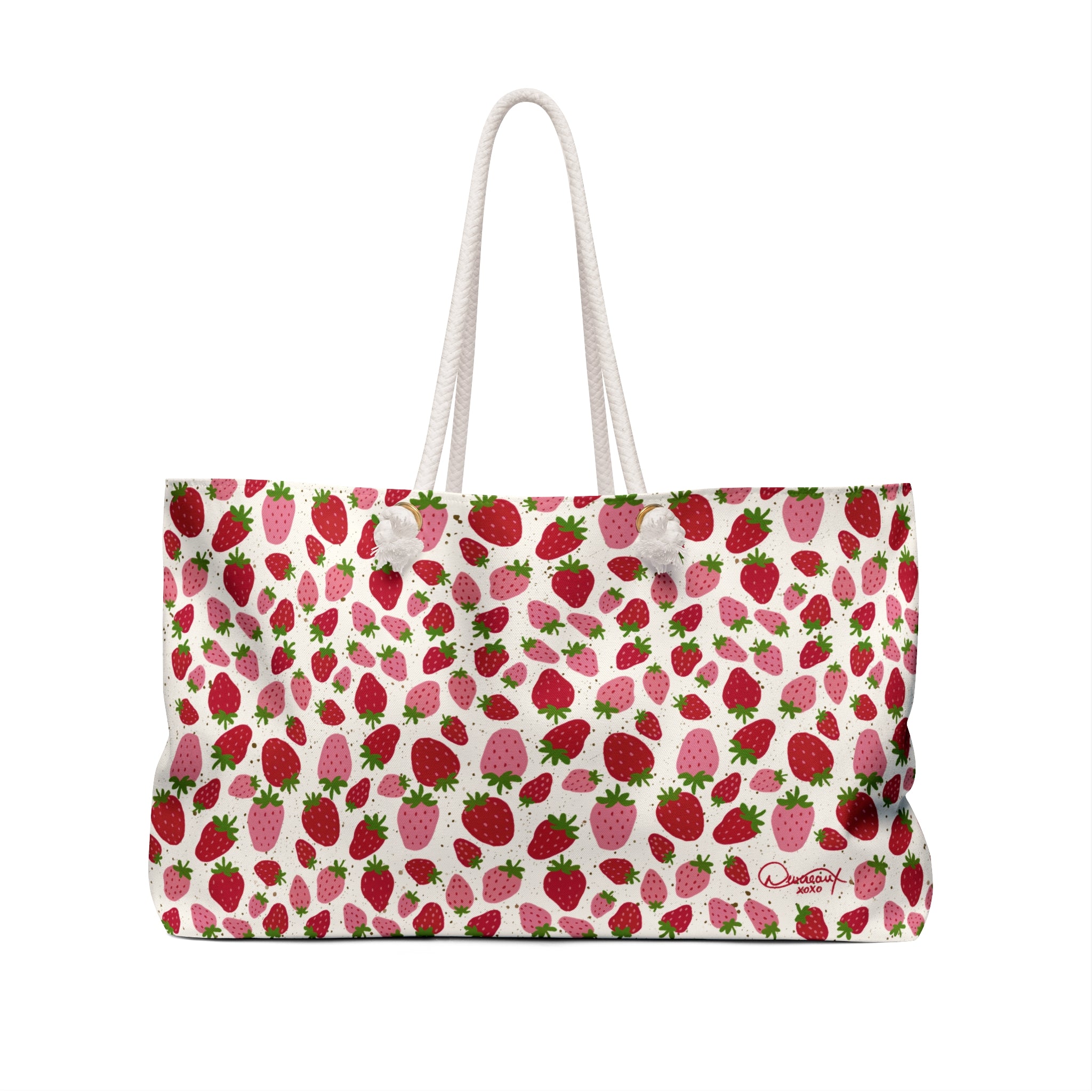 Strawberry Market Tote
