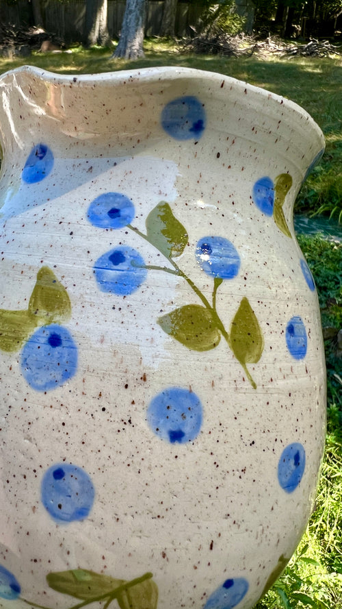 Blueberry Pitcher