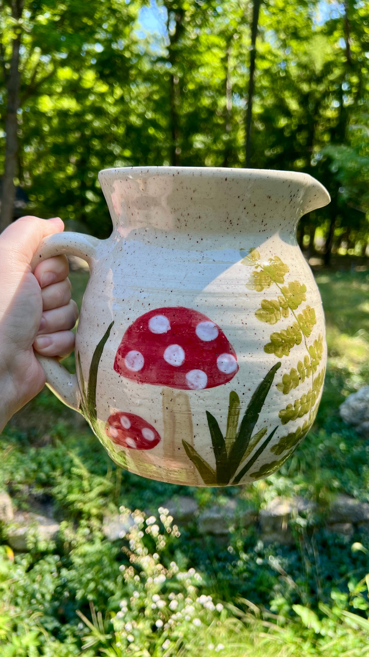 Cottage Core Pitcher