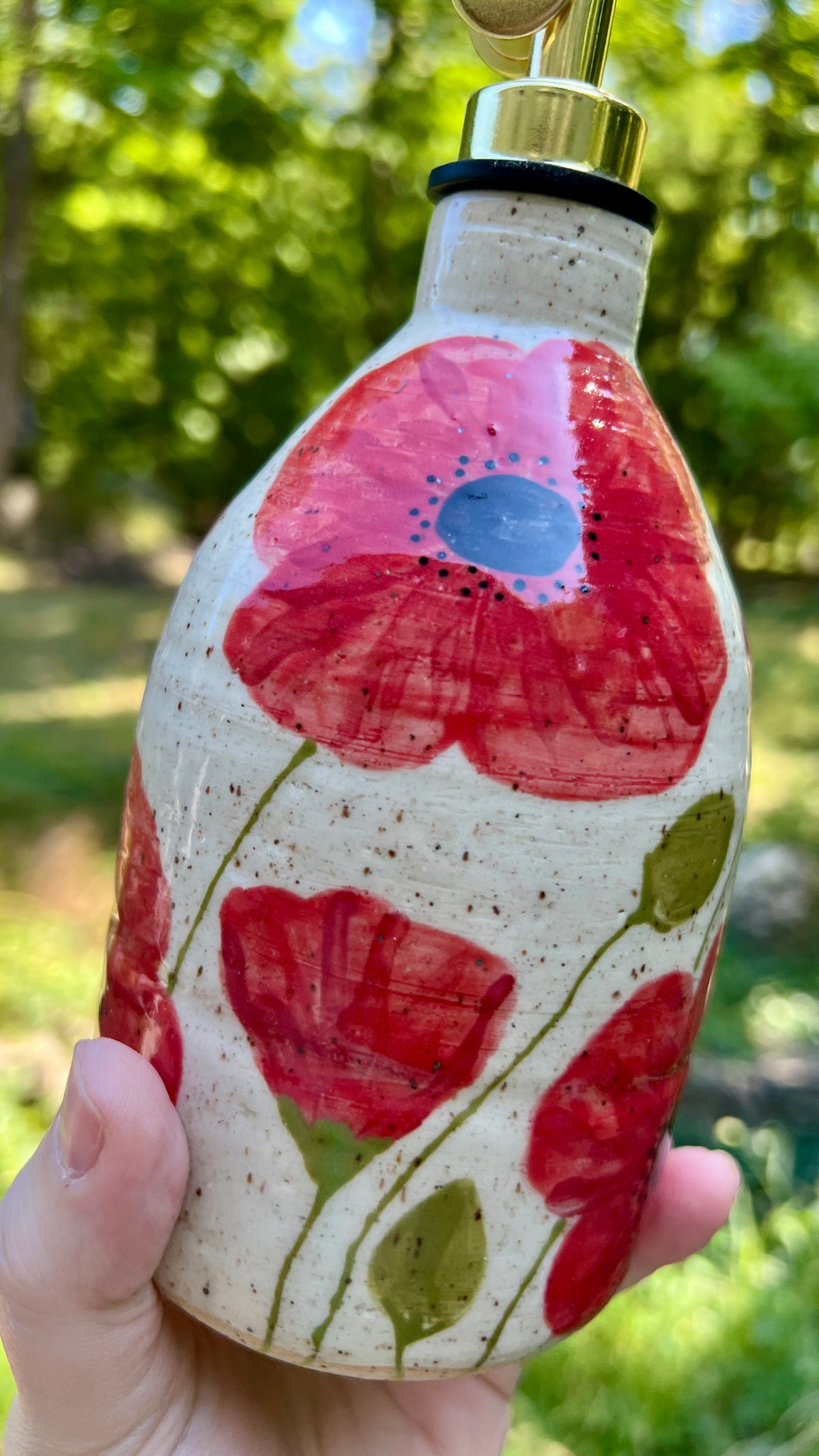 Poppy Oil Bottle