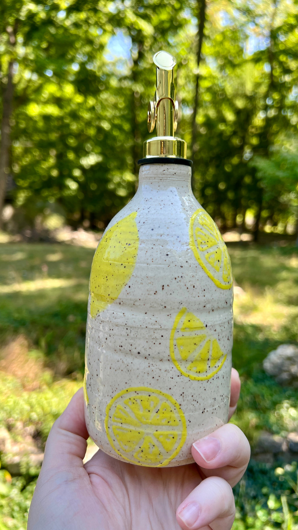 Lemon Oil Bottle