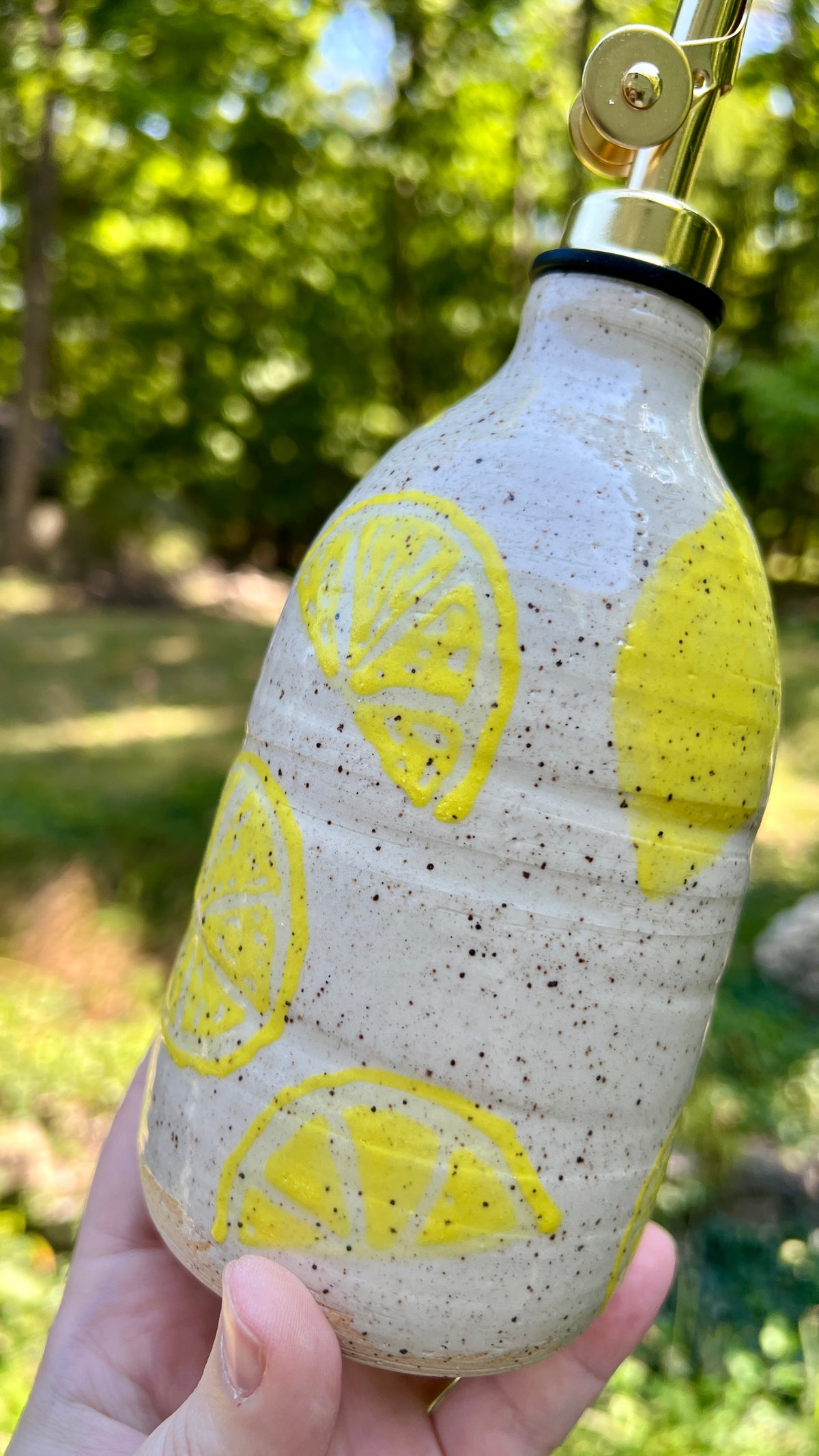 Lemon Oil Bottle