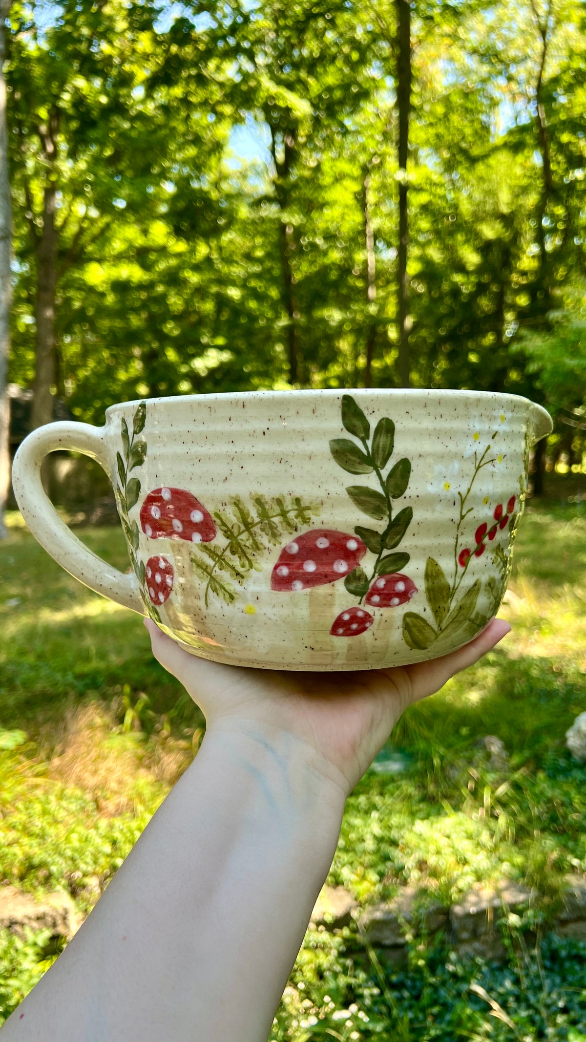 Cottage Core Mixing Bowl