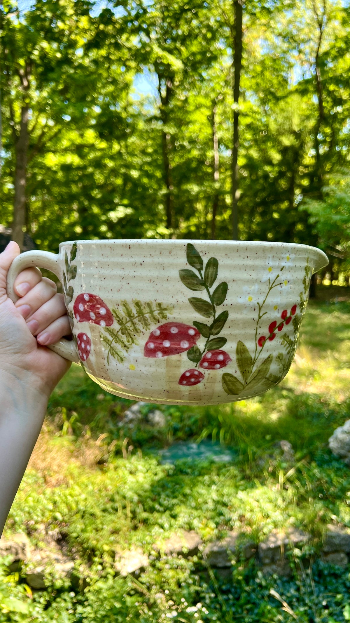 Cottage Core Mixing Bowl