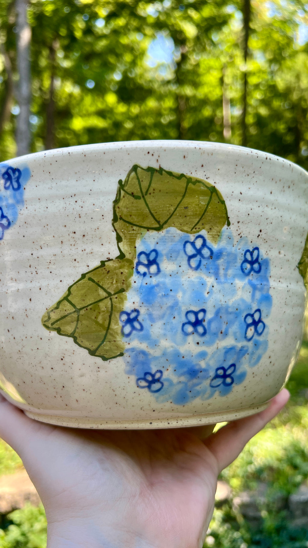 Hydrangea Mixing Bowl