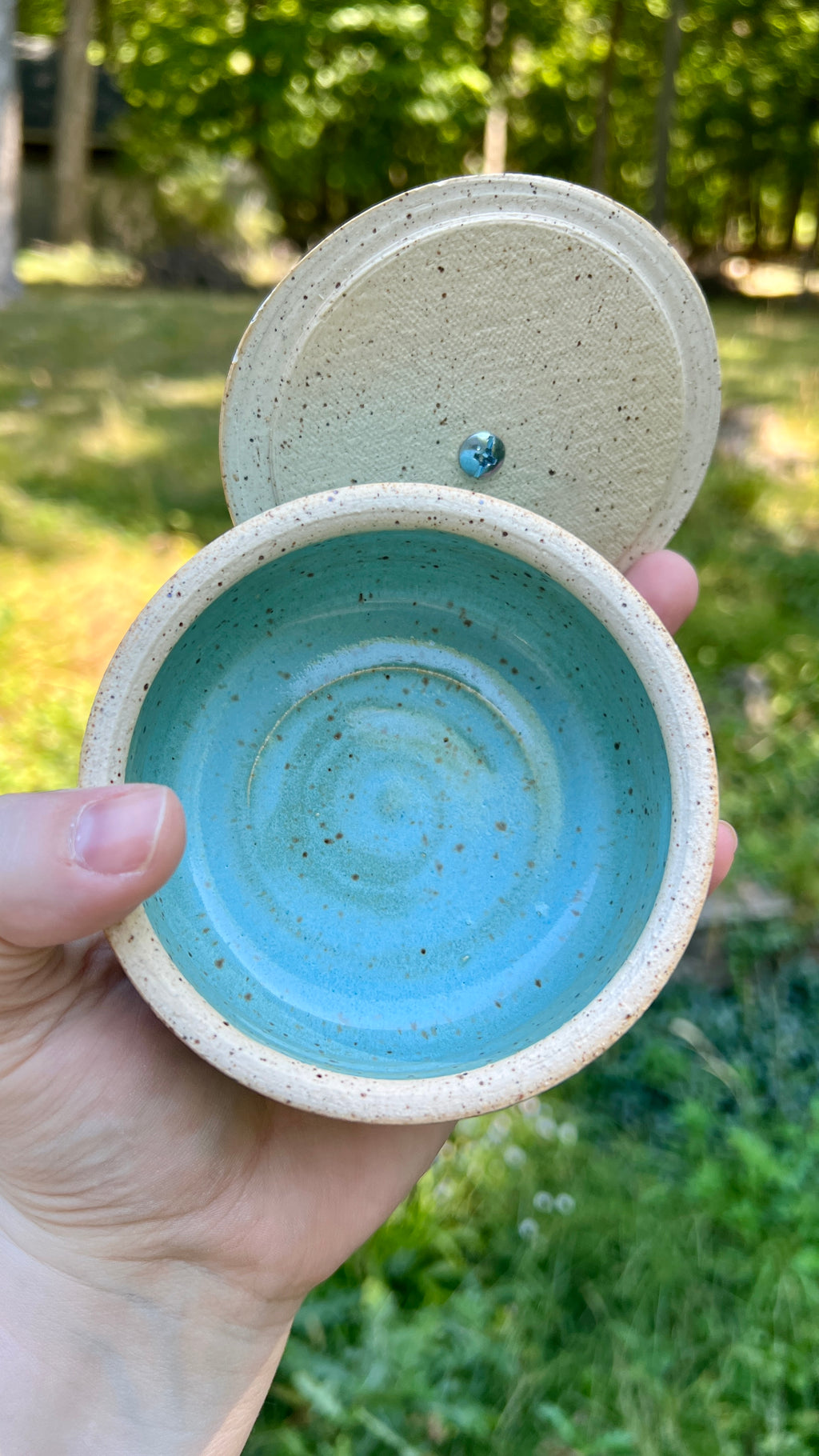 Ocean Blue Salt Cellar