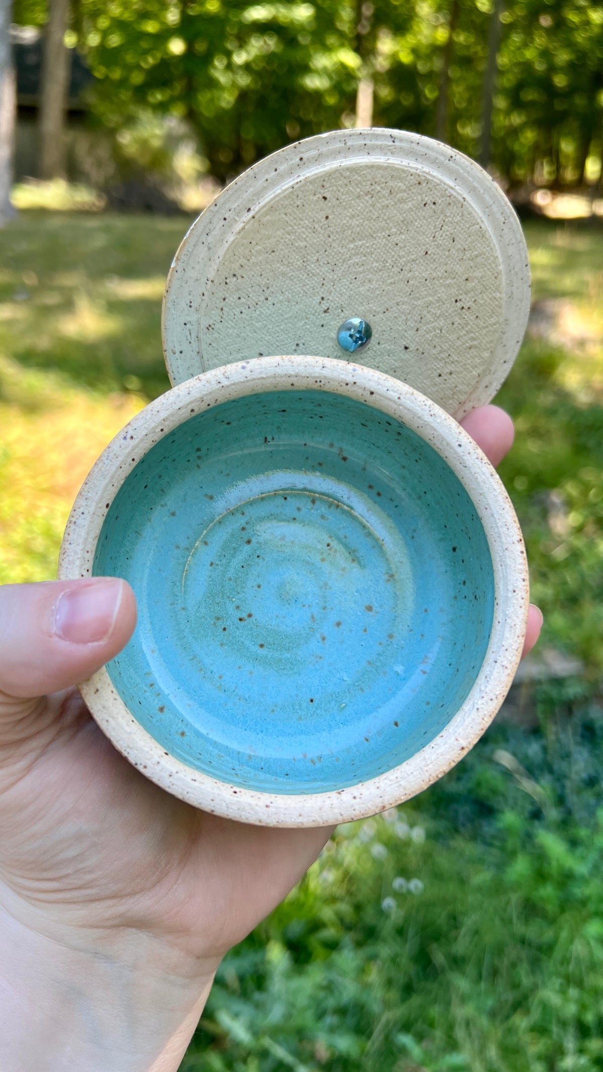 Ocean Blue Salt Cellar