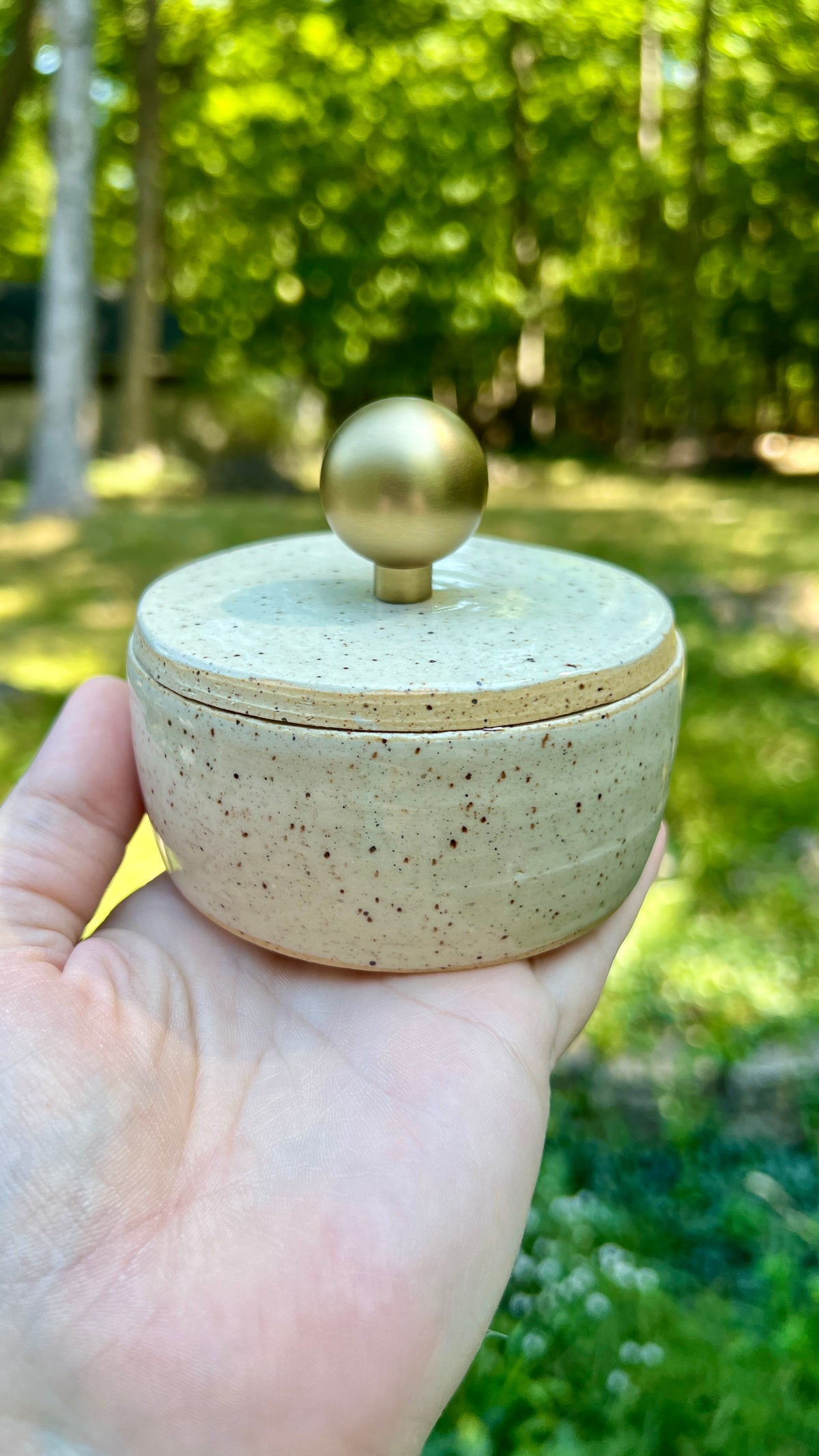 Speckled Salt Cellar