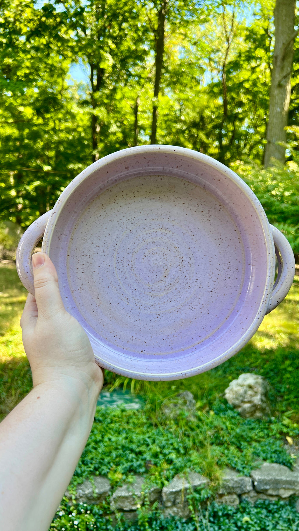 Lavender Casserole Dish