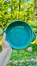 Turquoise Blue Casserole Dish