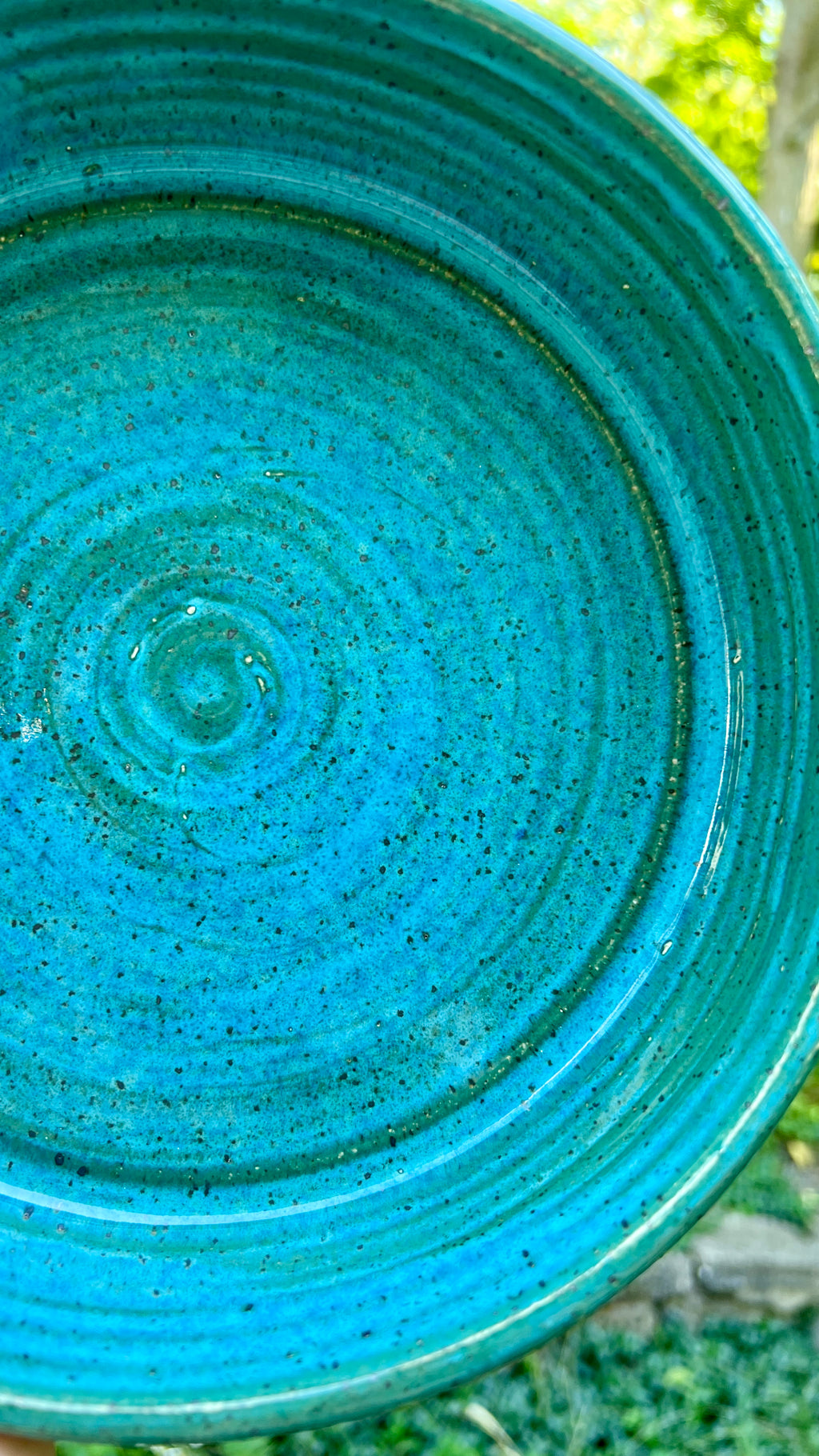 Turquoise Blue Casserole Dish