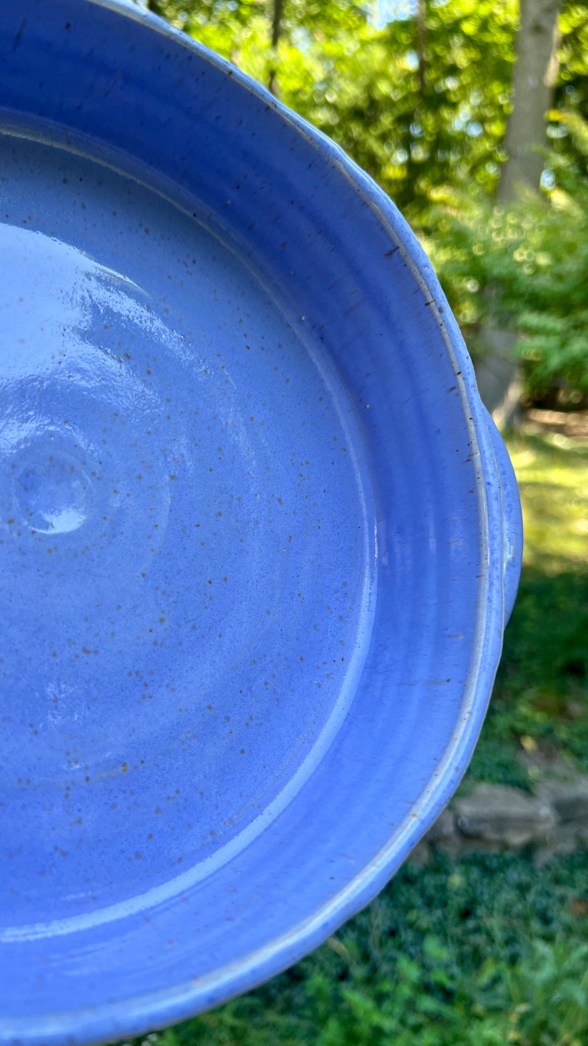 Purple Crystal Casserole Dish