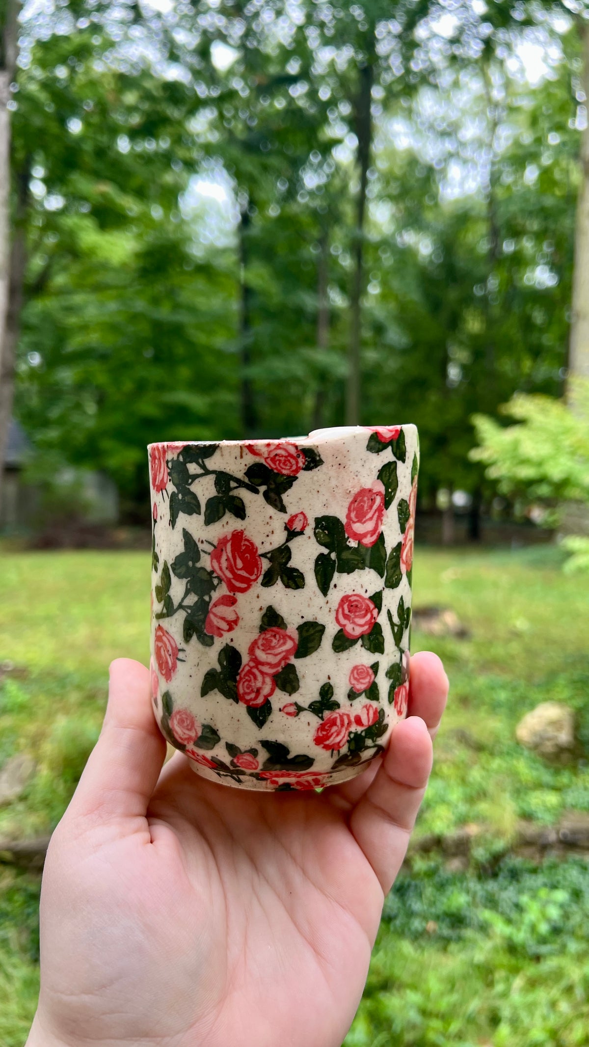 Rose Garden Travel Mug
