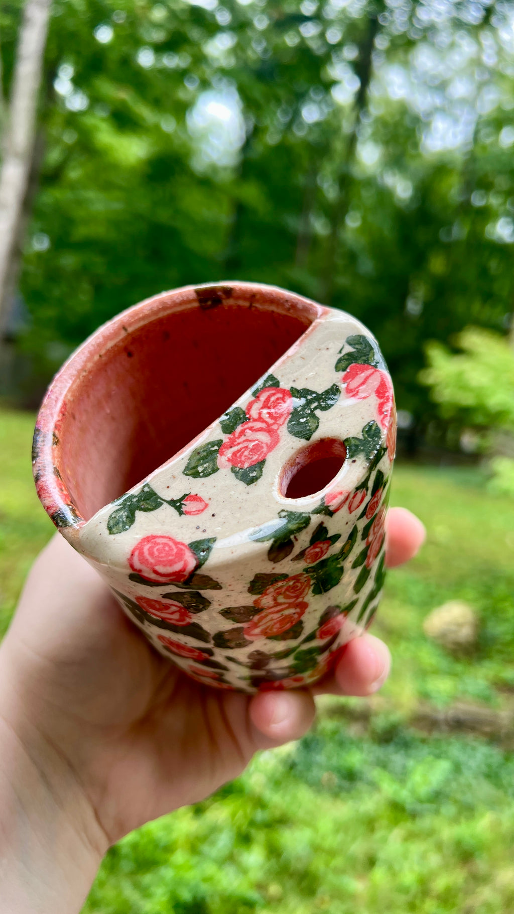 Rose Garden Travel Mug