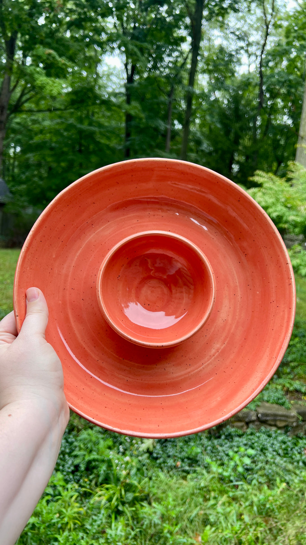 Poppy Chip and Dip Bowl