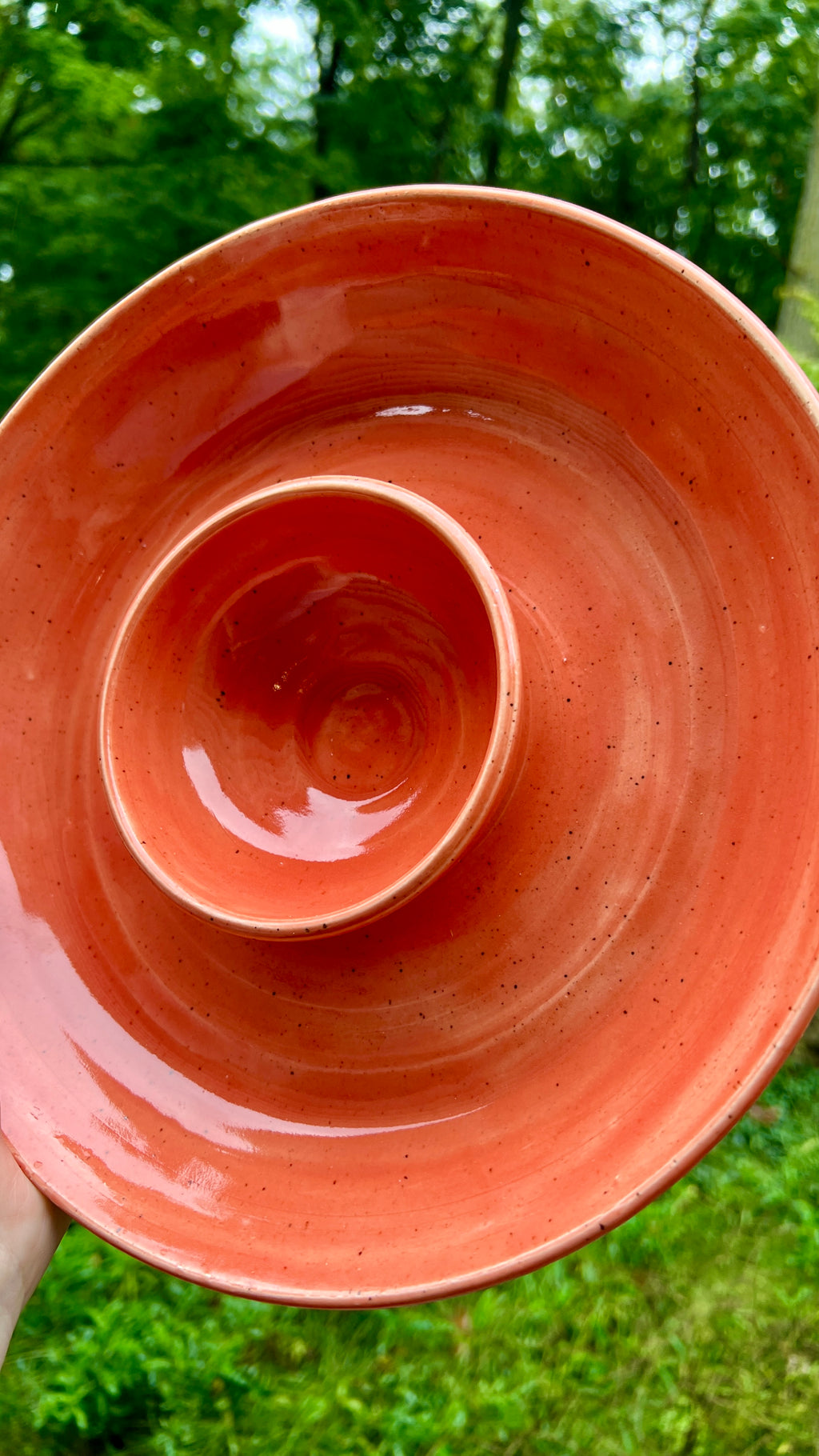 Poppy Chip and Dip Bowl
