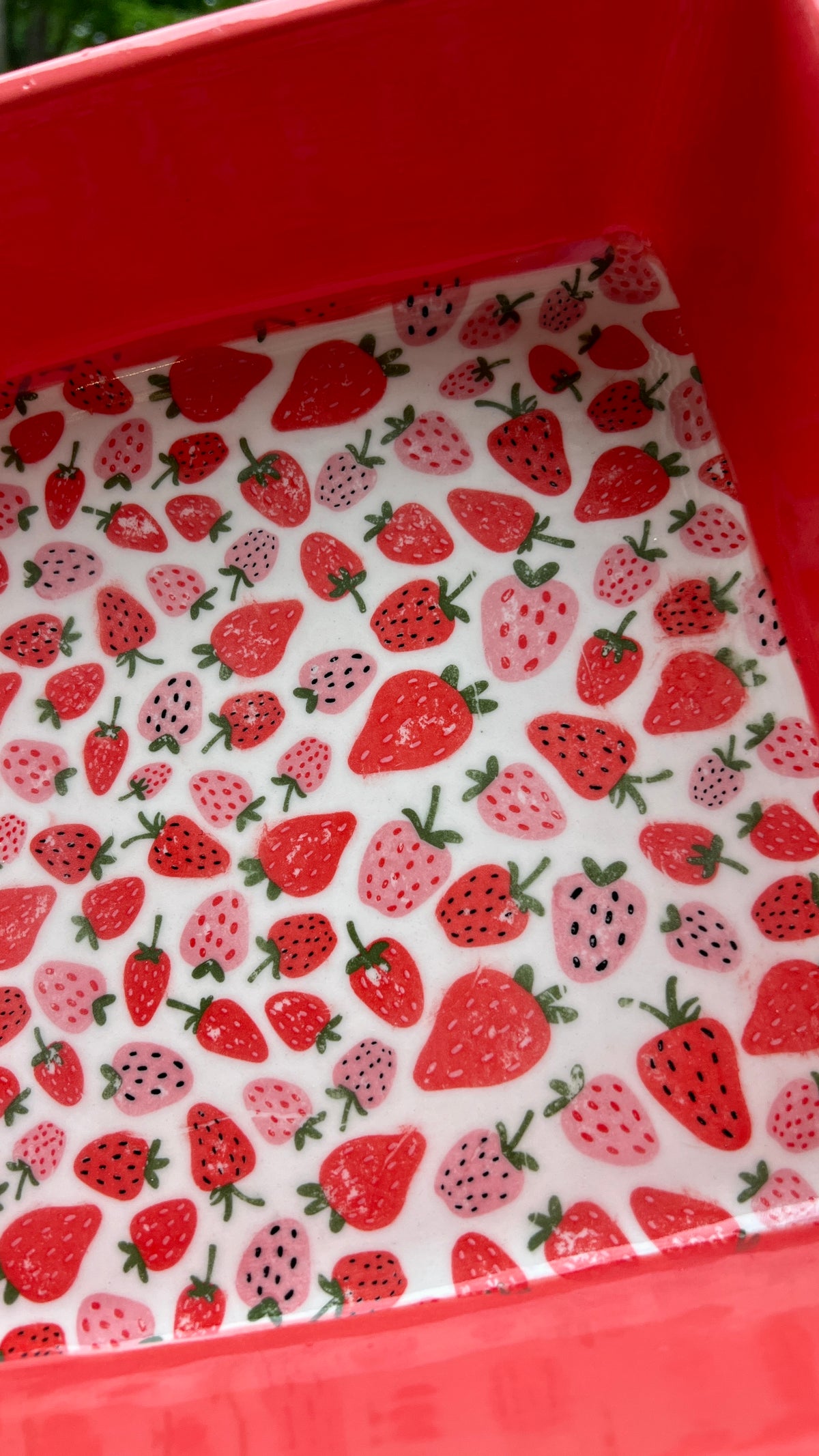 Strawberry Baking Dish