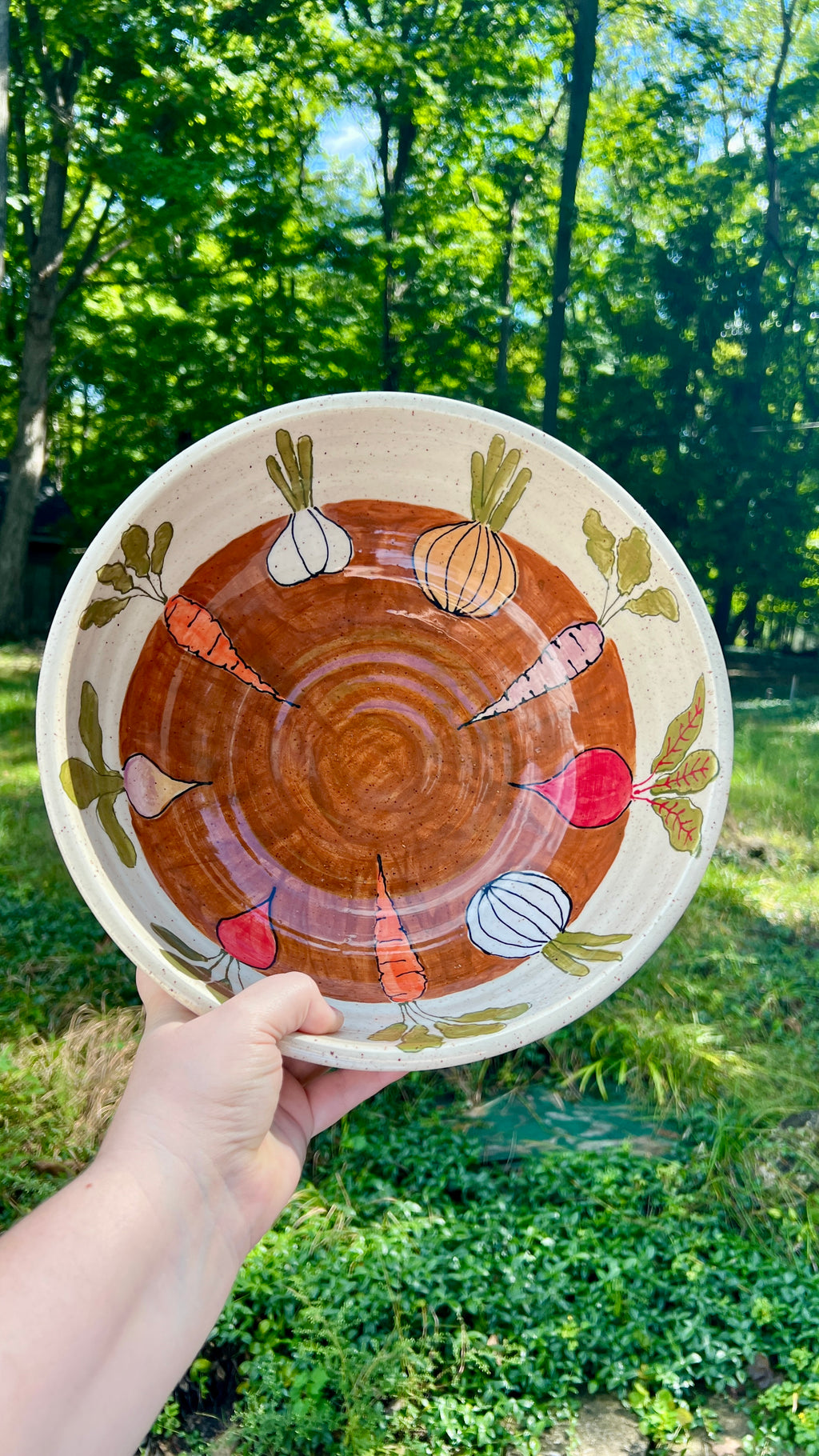 Root Vegetable Serving Bowl