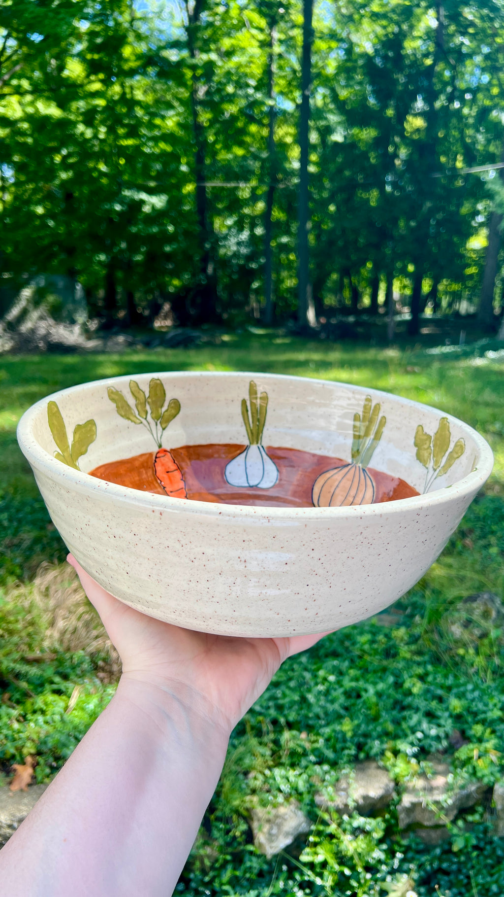 Root Vegetable Serving Bowl