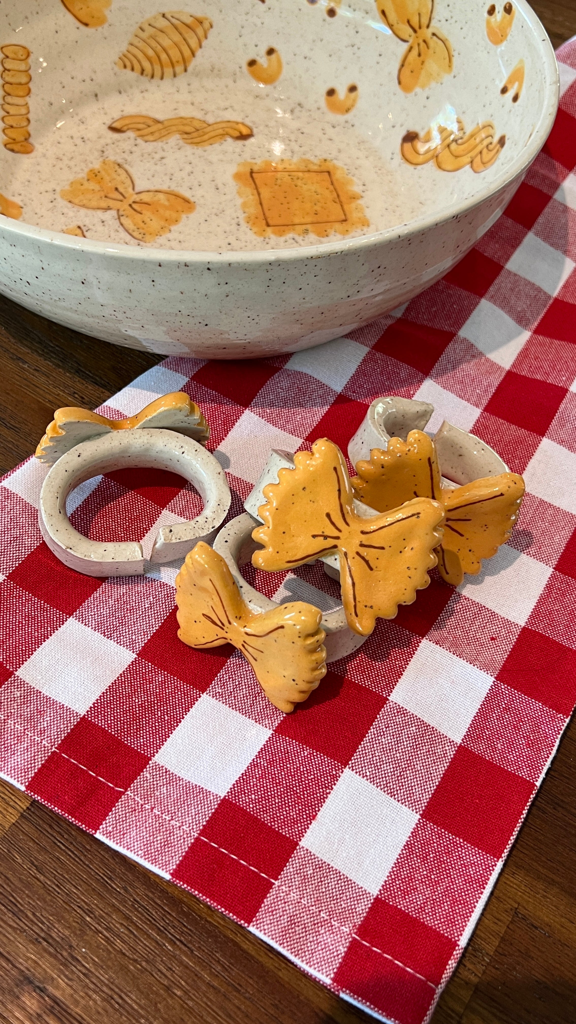 Pasta Napkin Ring