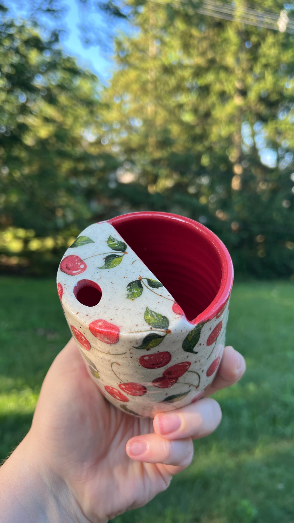 Cherry Travel Mug