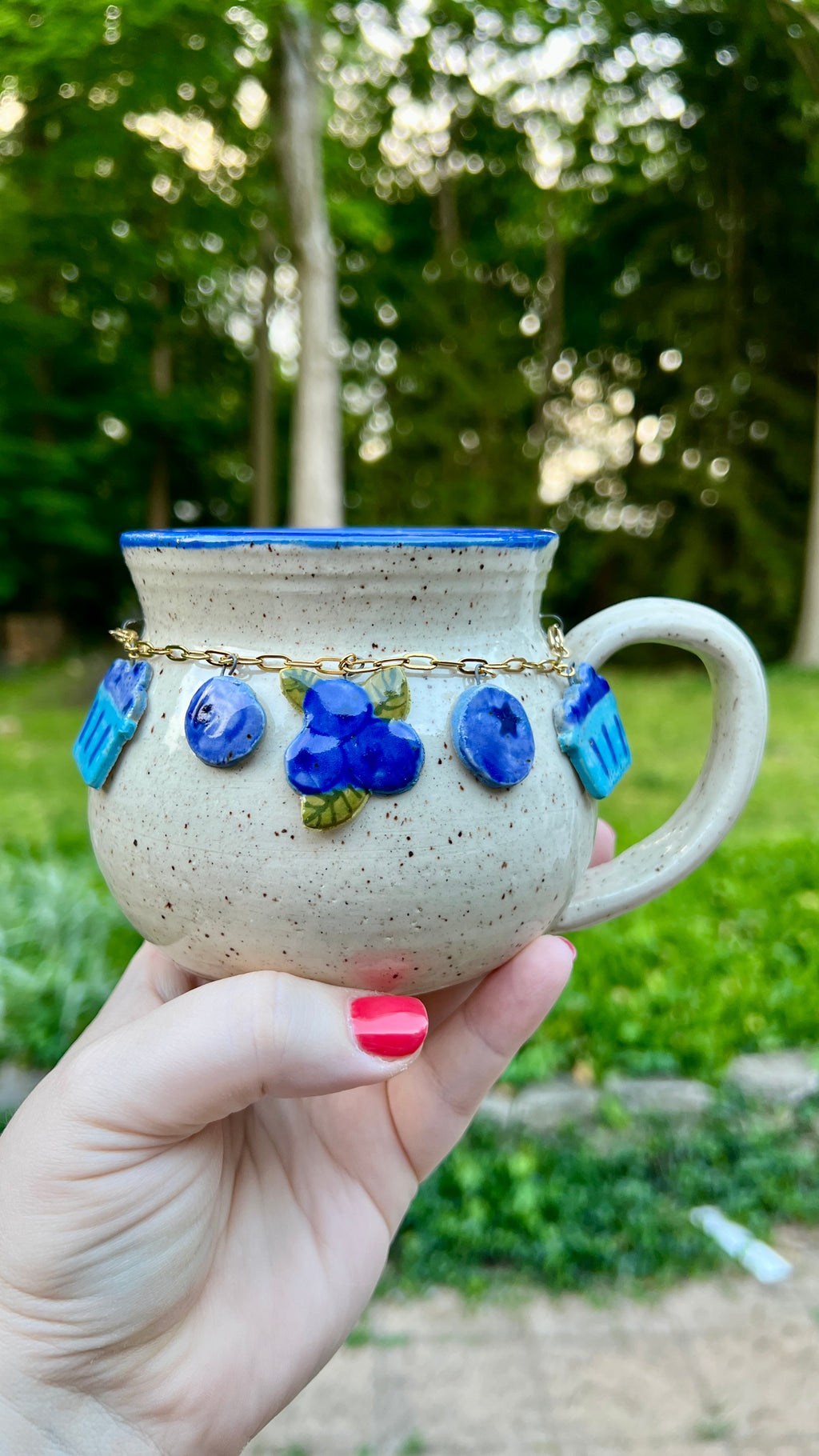 Blueberry Charm Mug