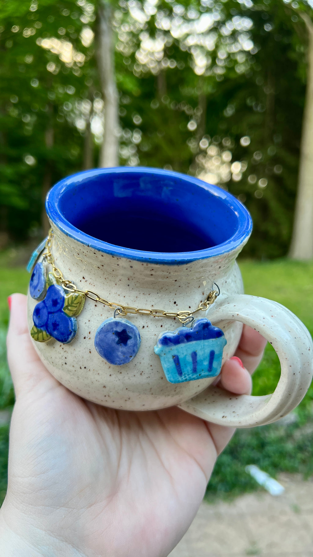 Blueberry Charm Mug