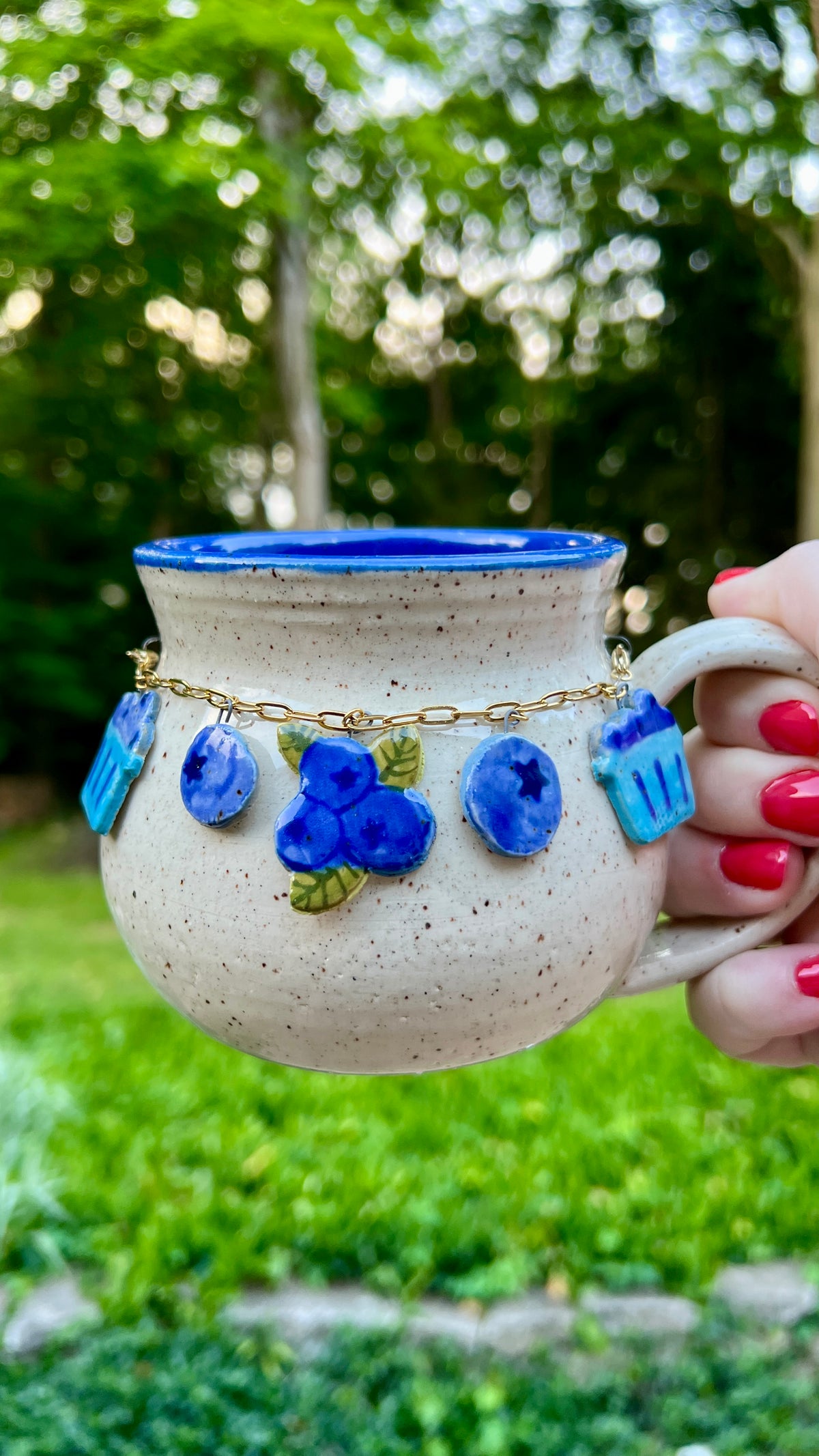 Blueberry Charm Mug