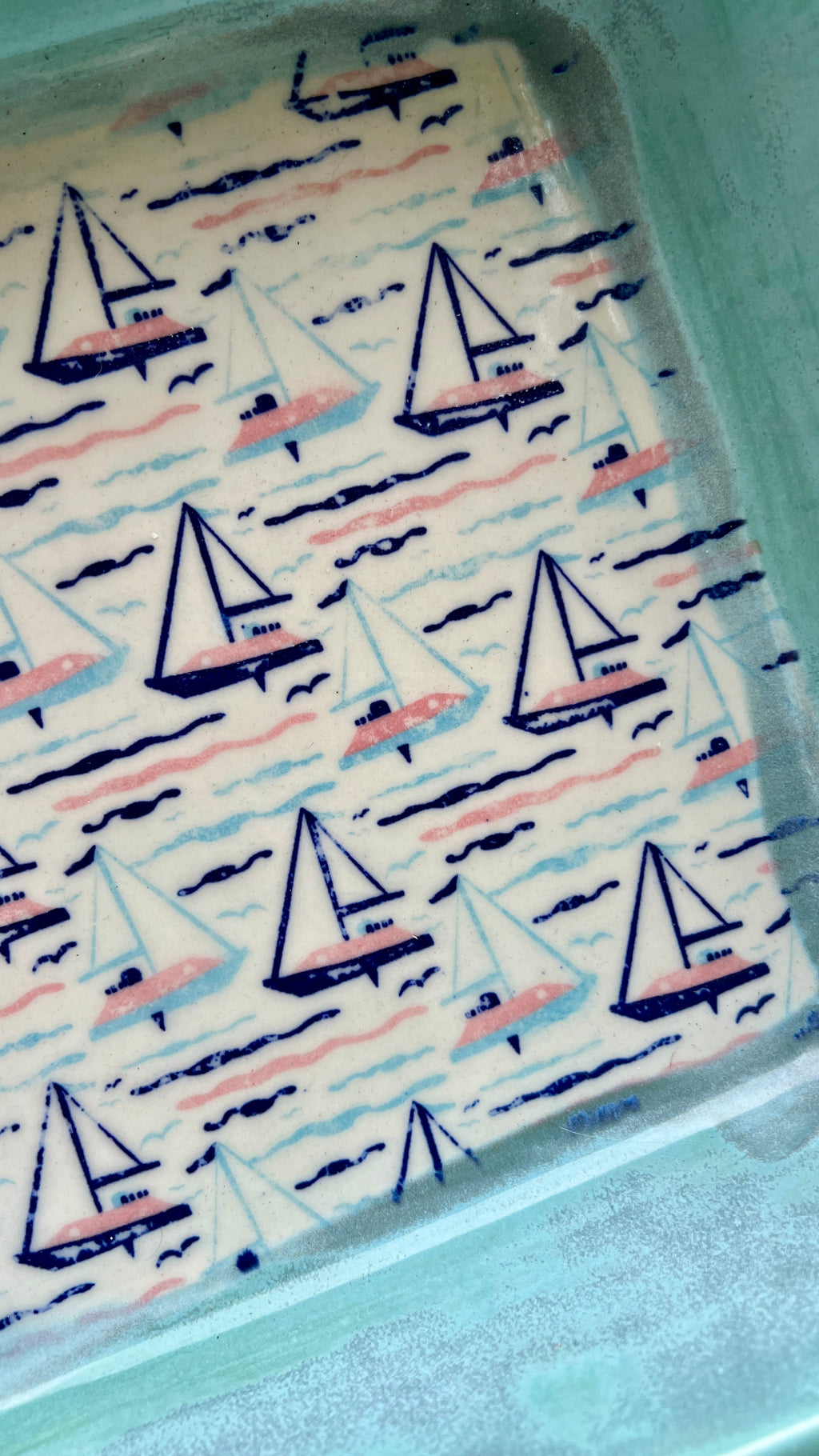 Sailboat Baking Dish