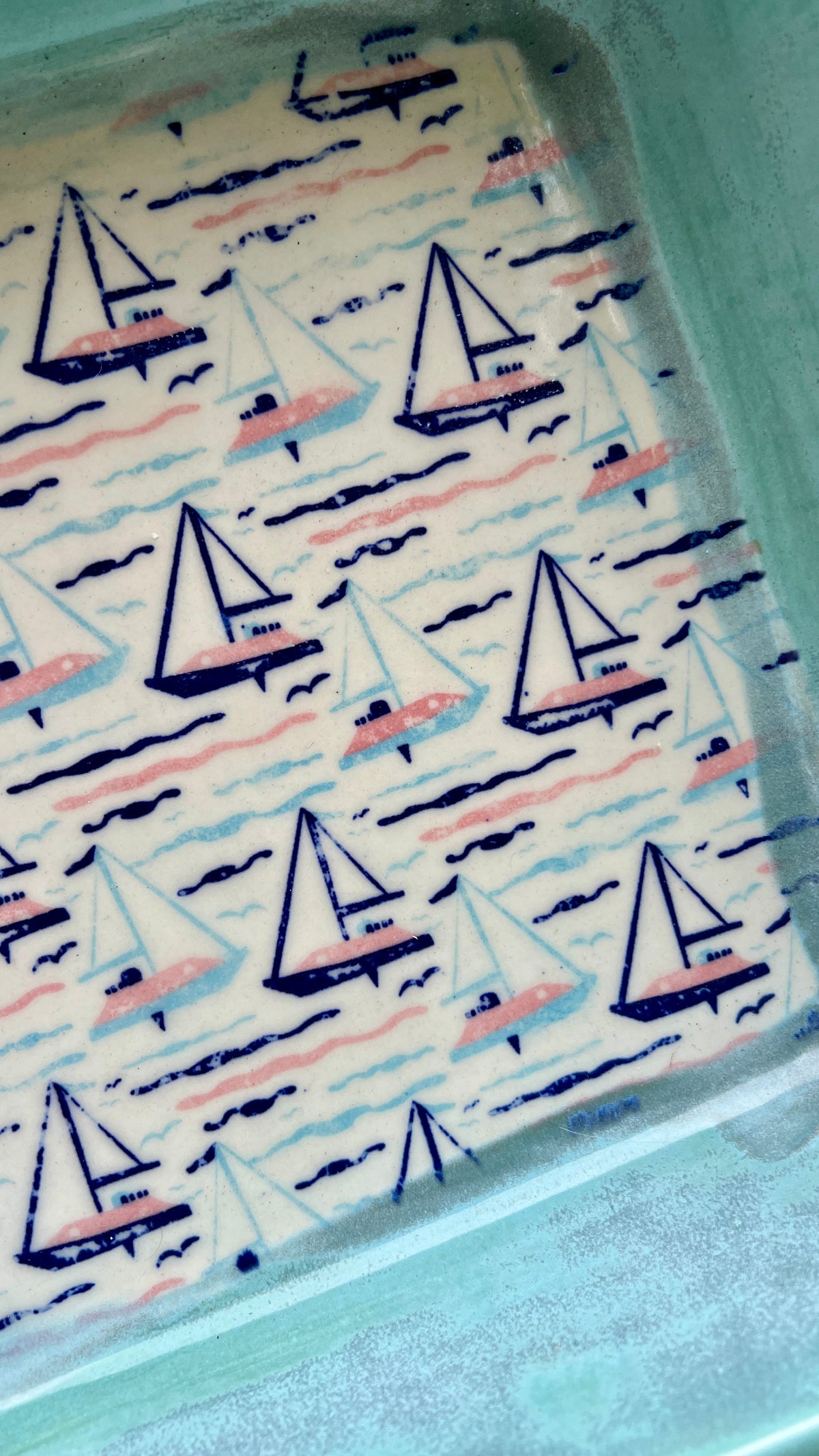 Sailboat Baking Dish