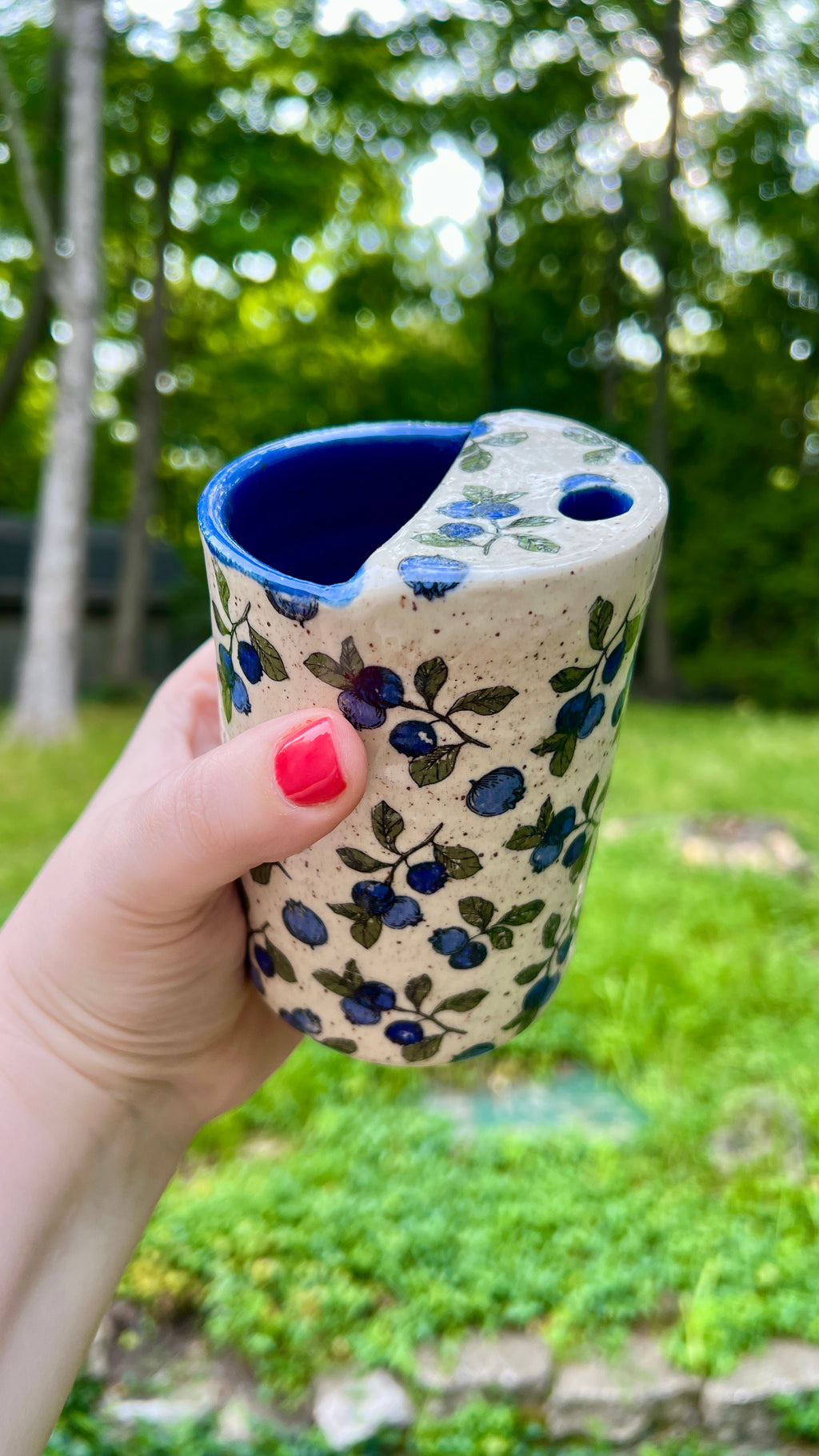 Blueberry Travel Mug