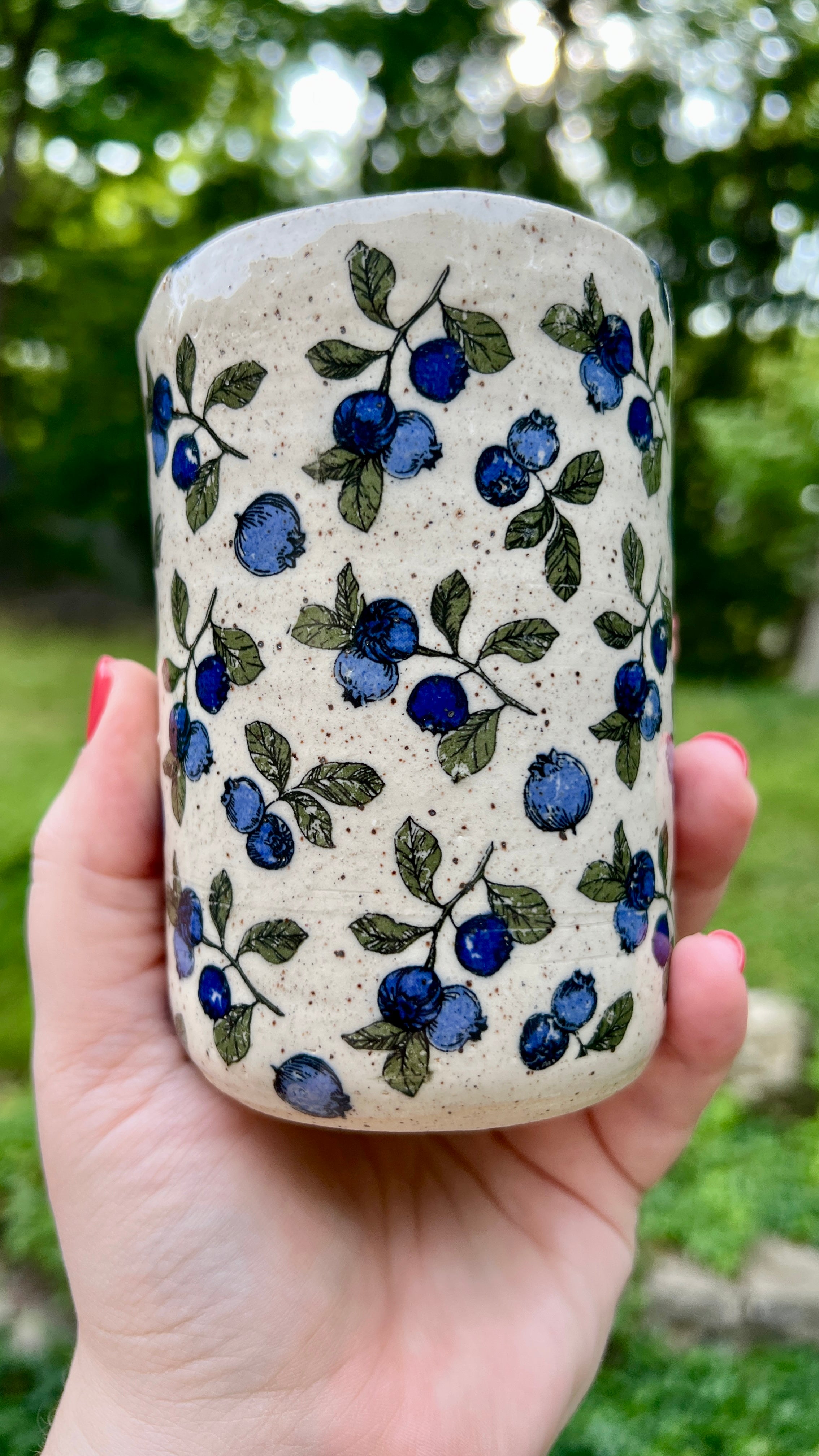 Blueberry Travel Mug