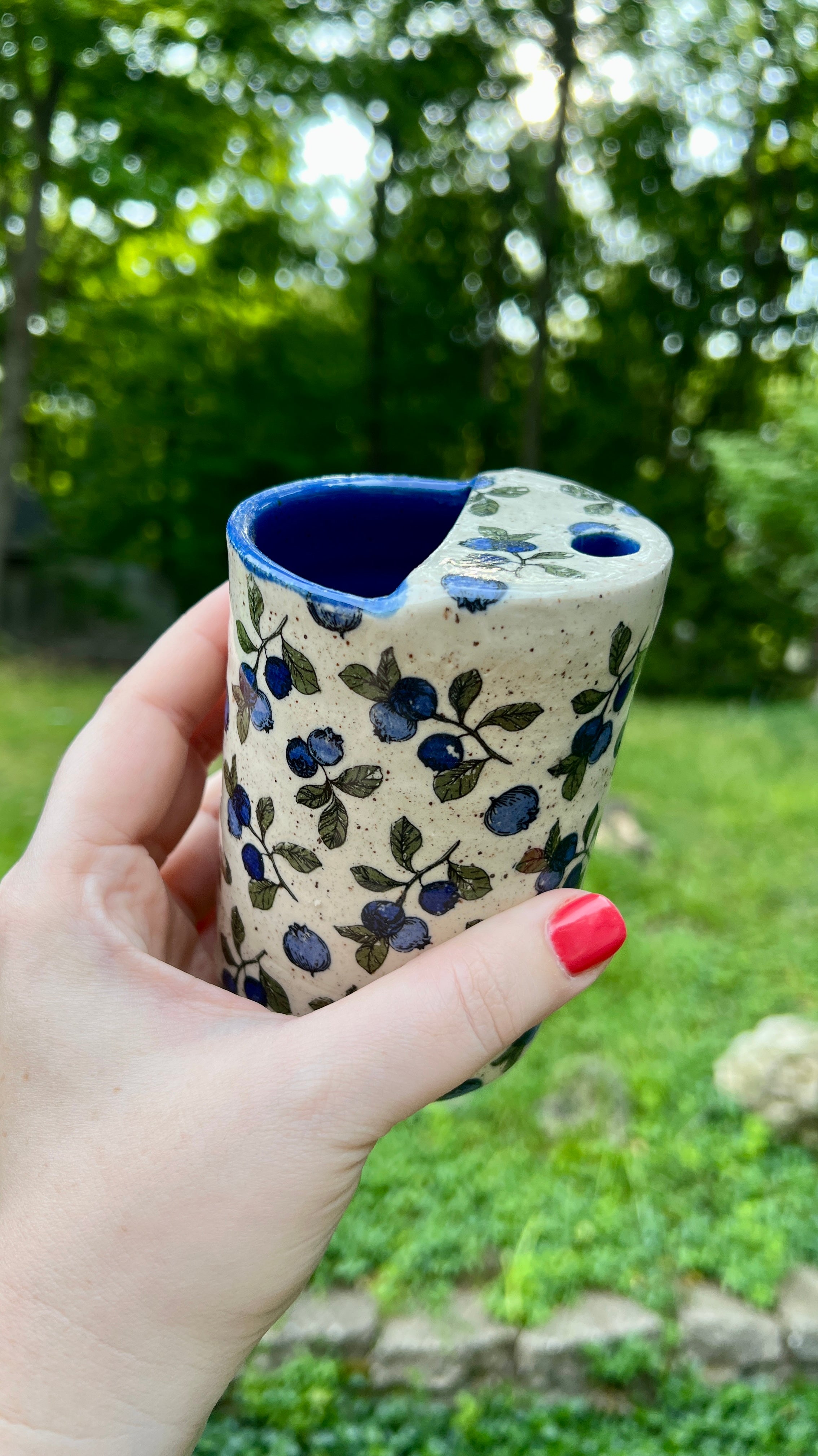 Blueberry Travel Mug