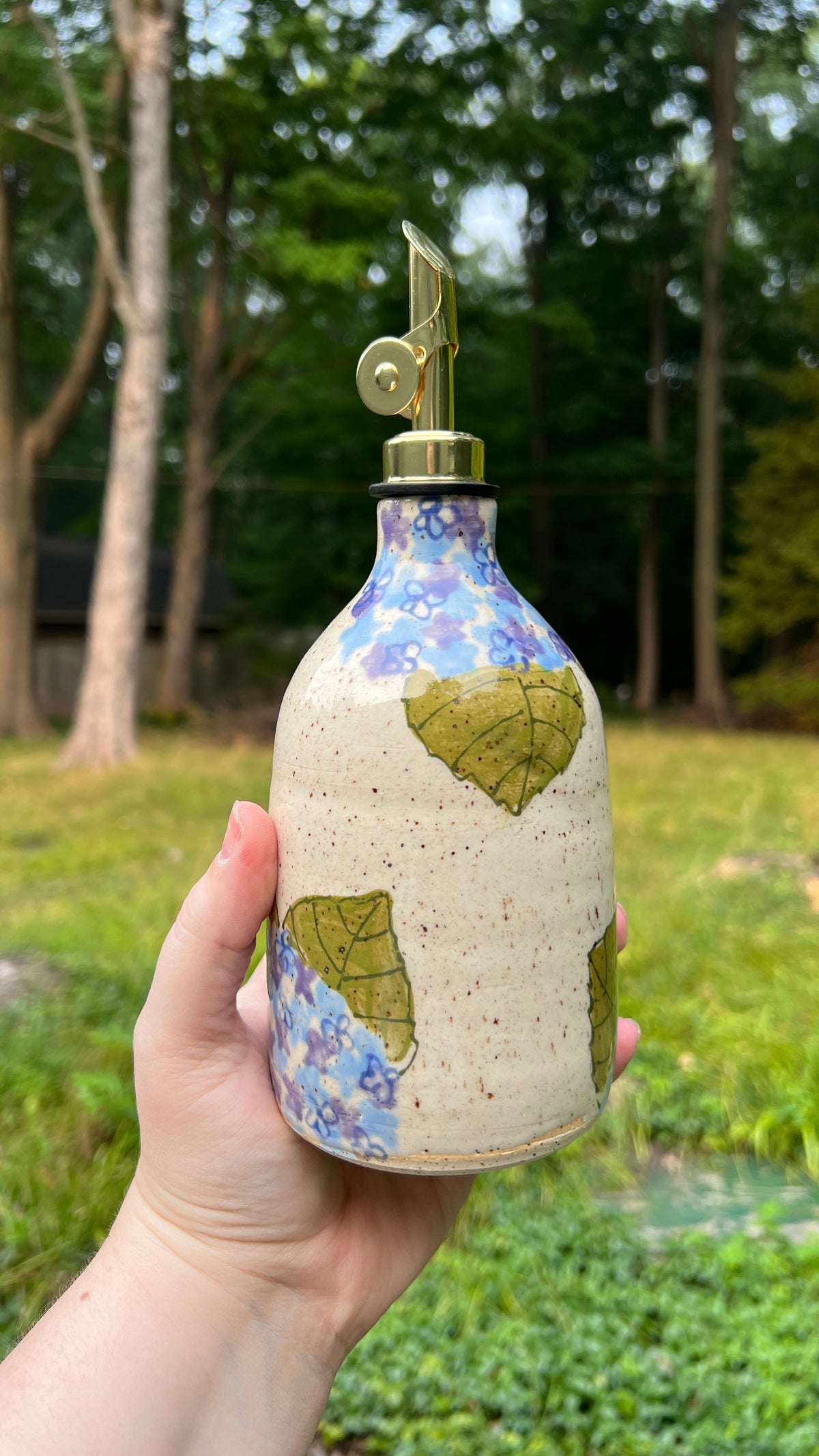 Hydrangea Oil Bottle