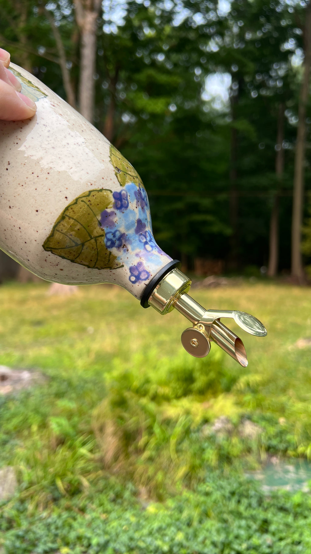Hydrangea Oil Bottle
