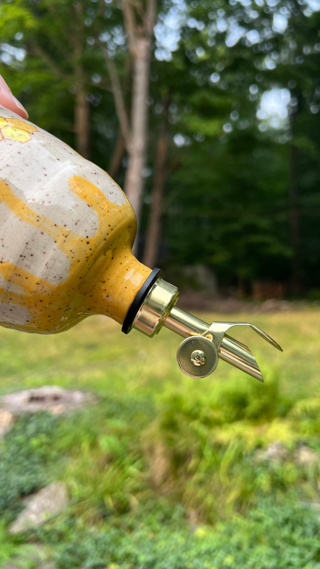 Honey Bee Oil Bottle