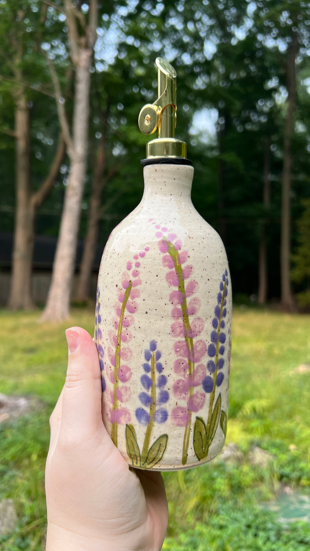 Lavender Field Oil Bottle