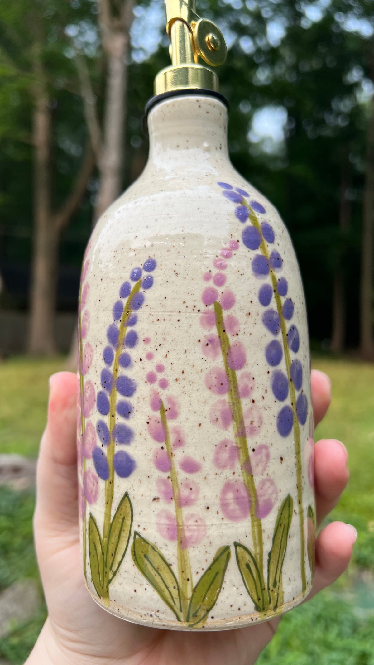 Lavender Field Oil Bottle