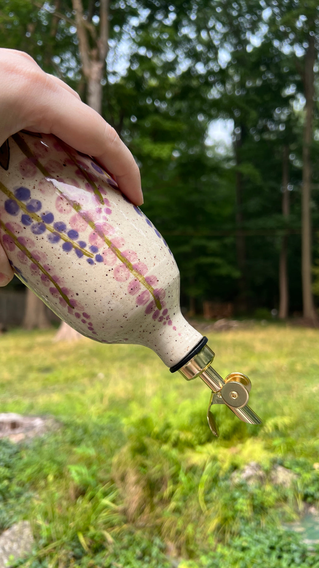 Lavender Field Oil Bottle