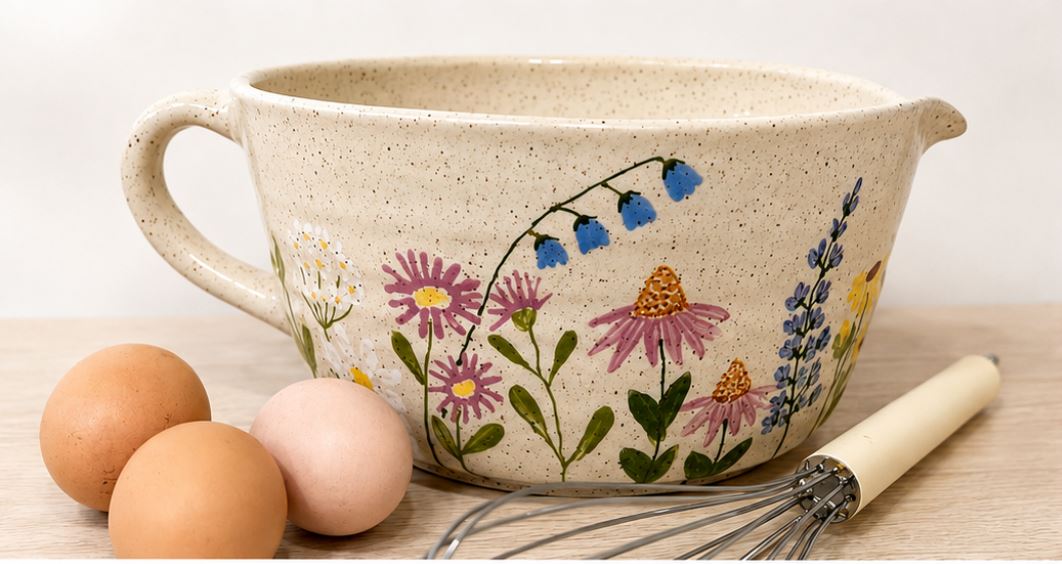 Wildflower Mixing Bowl - PREORDER